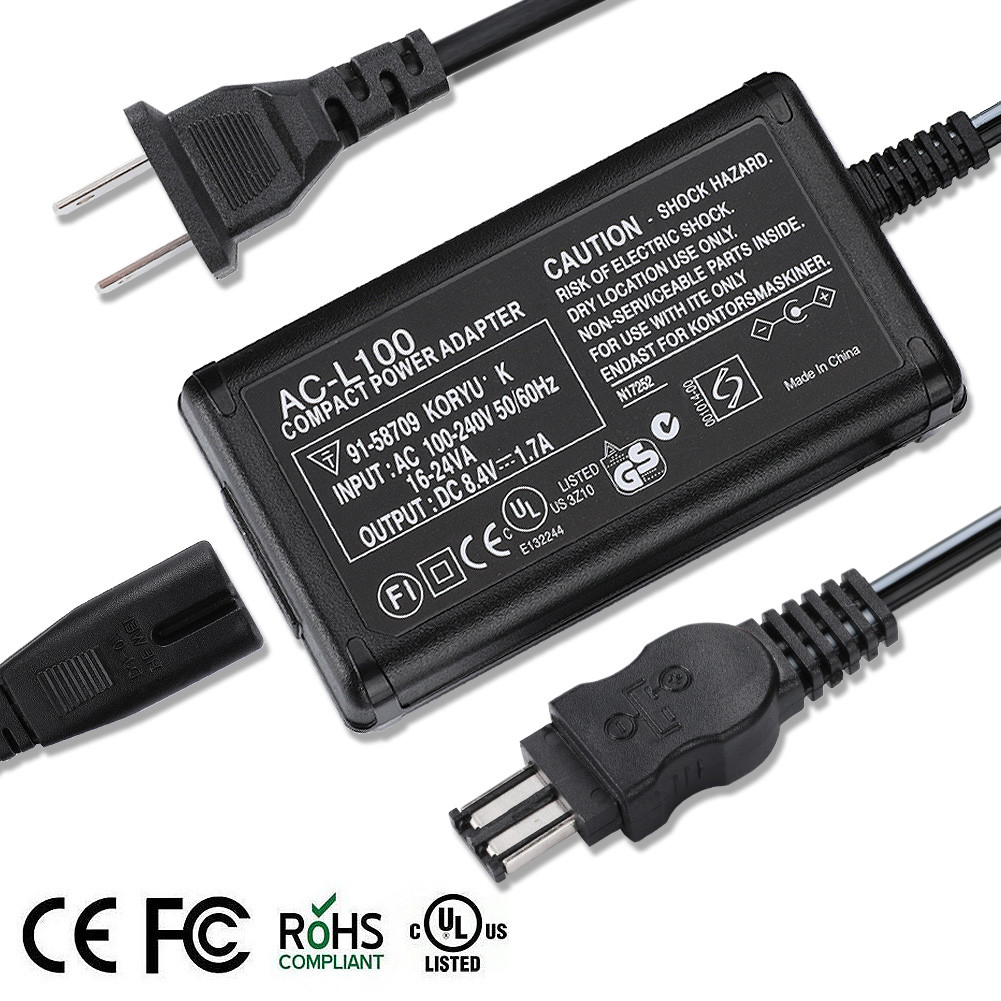 AC Adapter Charger for SONY Handycam CCD-TR517 CCD-TR555 CCD-TR57