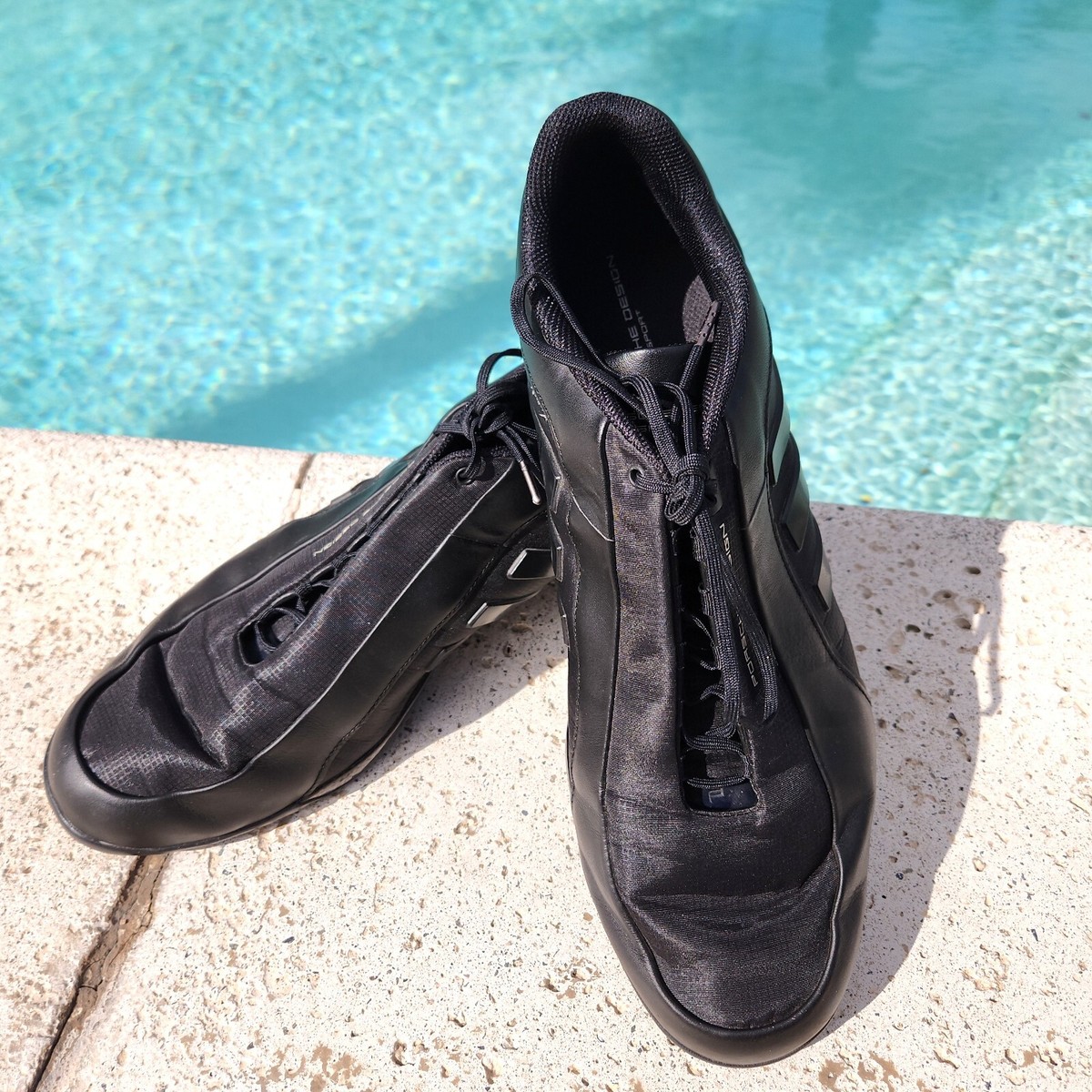 Adidas Porsche Design Sport Athletic Mesh III 3 Triple Black  display picture 3