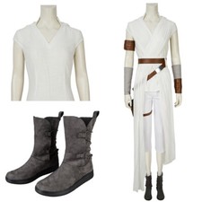 Star Wars 9 The Rise of Skywalker Costume Rey cosplay Suit Full set
