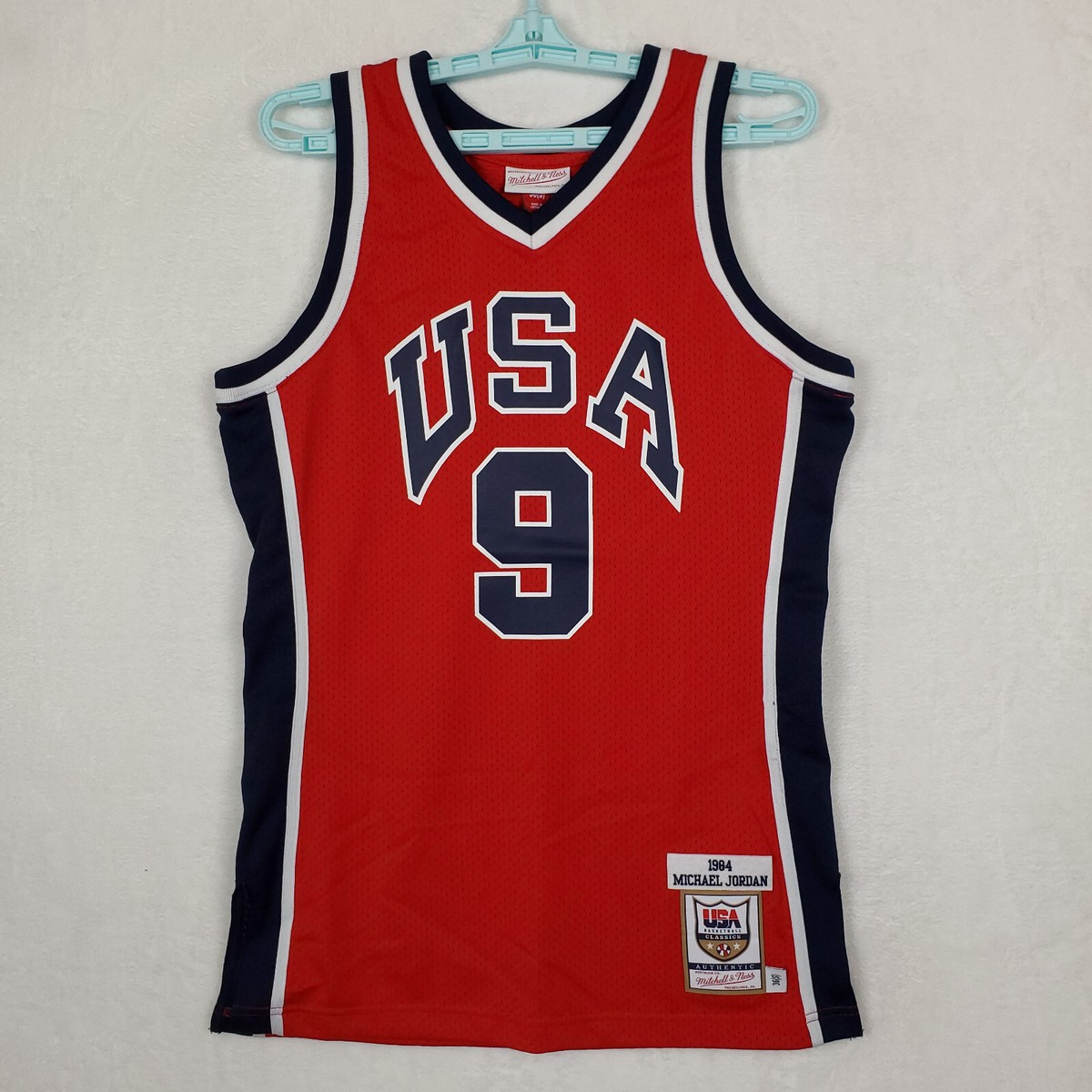 Authentic Michael Jordan USA Olympics Mitchell & Ness Small Jersey