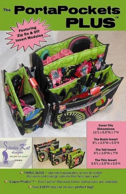 PortaPockets Plus by Studio Kat Designs Pattern And Instructions UNCUT