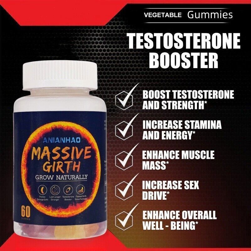 Male Energy Gummies – Natural Stamina & Vitality Support