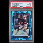 2021 Donruss Optic Justin Fields Rated Rookie RC Auto Cracked Ice /15 🚨POP 2🚨