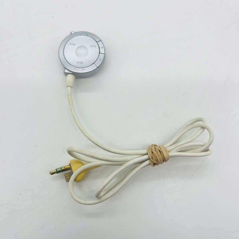 Sony PSP120 Remote Control for PSP1000 Genuine Headphones White Original OEM eBay