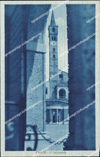 bs13 postcard cantu' il bell tower province of como lombardy