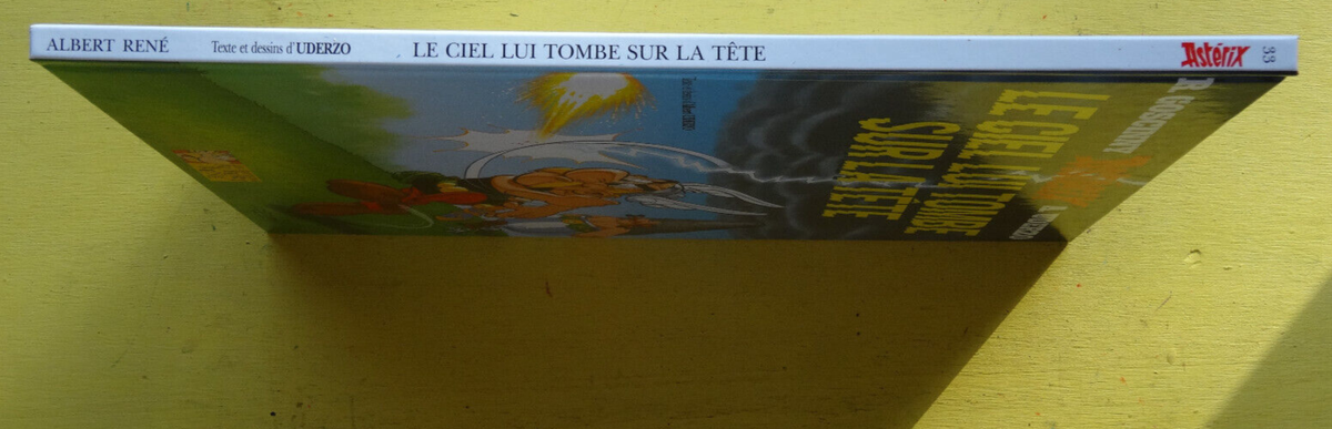 BD ASTERIX LE CIEL LUI TOMBE SUR LA TETE UDERZO GOSCINY