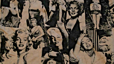 Vintage 1993 Marilyn Monroe All Over Large Fruit of the Loom T