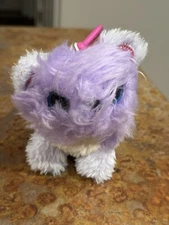 2019 MOOSE TOYS  "SCRUFF A LUVS" Blue Eyes/Purple Keychain Plush