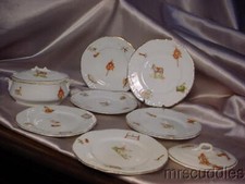 VINTAGE SET OF CHILD'S DISHES & TUREEN