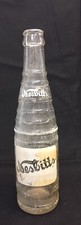 Vintage NESBITTS Glass Soda Bottle 10 oz Los Angeles CA Pop Made in Guatemala 9