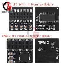 TPM 2.0 Encryption Security Module 14Pin SPI / LPC H For Multi-brand Motherboard