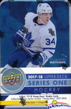 2017/18 Upper Deck Series 1 Hockey Factory Sealed 12 Pack TIN-3 Young Gun RC’s!