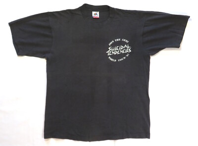 Suicidal Tendencies Vintage T Shirt 1987 Join The Army Tour Suicidal Tendencies Vintage T Shirt 1987 Join The Army Tour