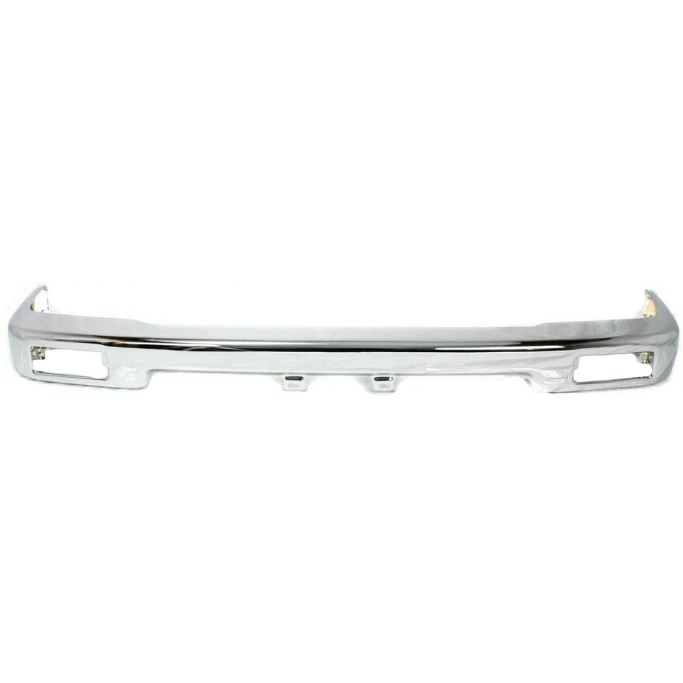New Front Chrome Steel Bumper For 1989-1995 Toyota Pickup TO1002102 - Image 3 of 4