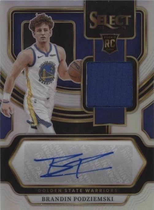 2023-24 Panini Select - Brandin Podziemski #RJ-POD