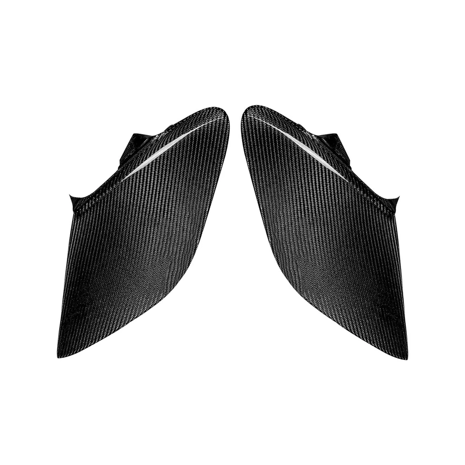 2Pcs Carbon Fiber Side Vents Air Ducts For 2015-2019 Ferrari 488 GTB N Type - Imagen 3 de 4