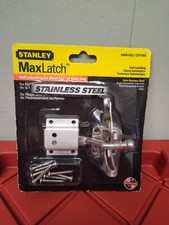 Stanley Hardware Weathergard Stainless Steel Self Latching Adjustable Gate Latch