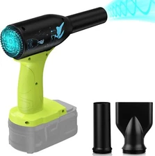 Electric Jobsite Air Blower for Ryobi 18v Battery Cordless Leaf Blower Handheld