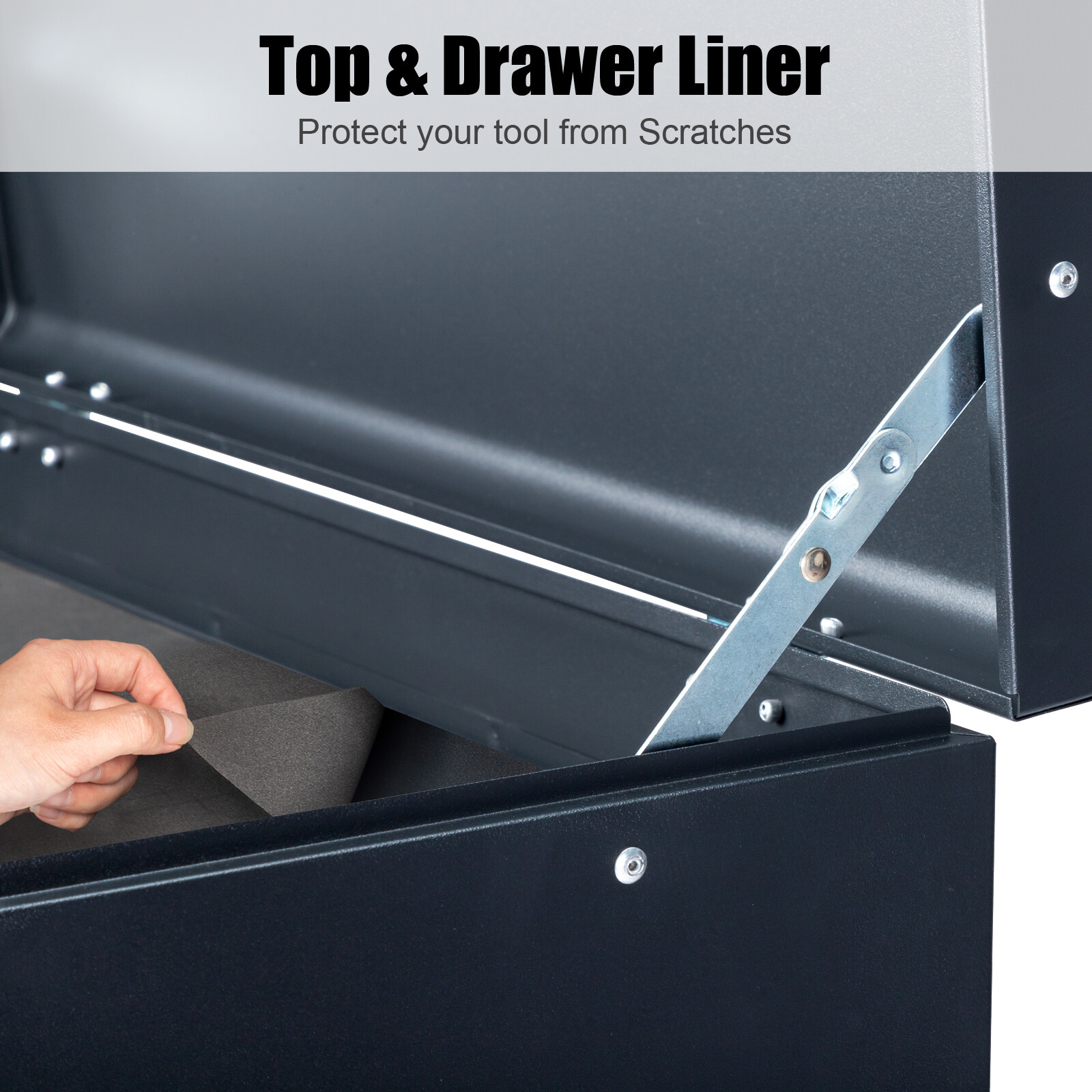 5-Drawer Tool Chest Metal Tool Storage Cabinet Tools Storage Cabinet Organizer