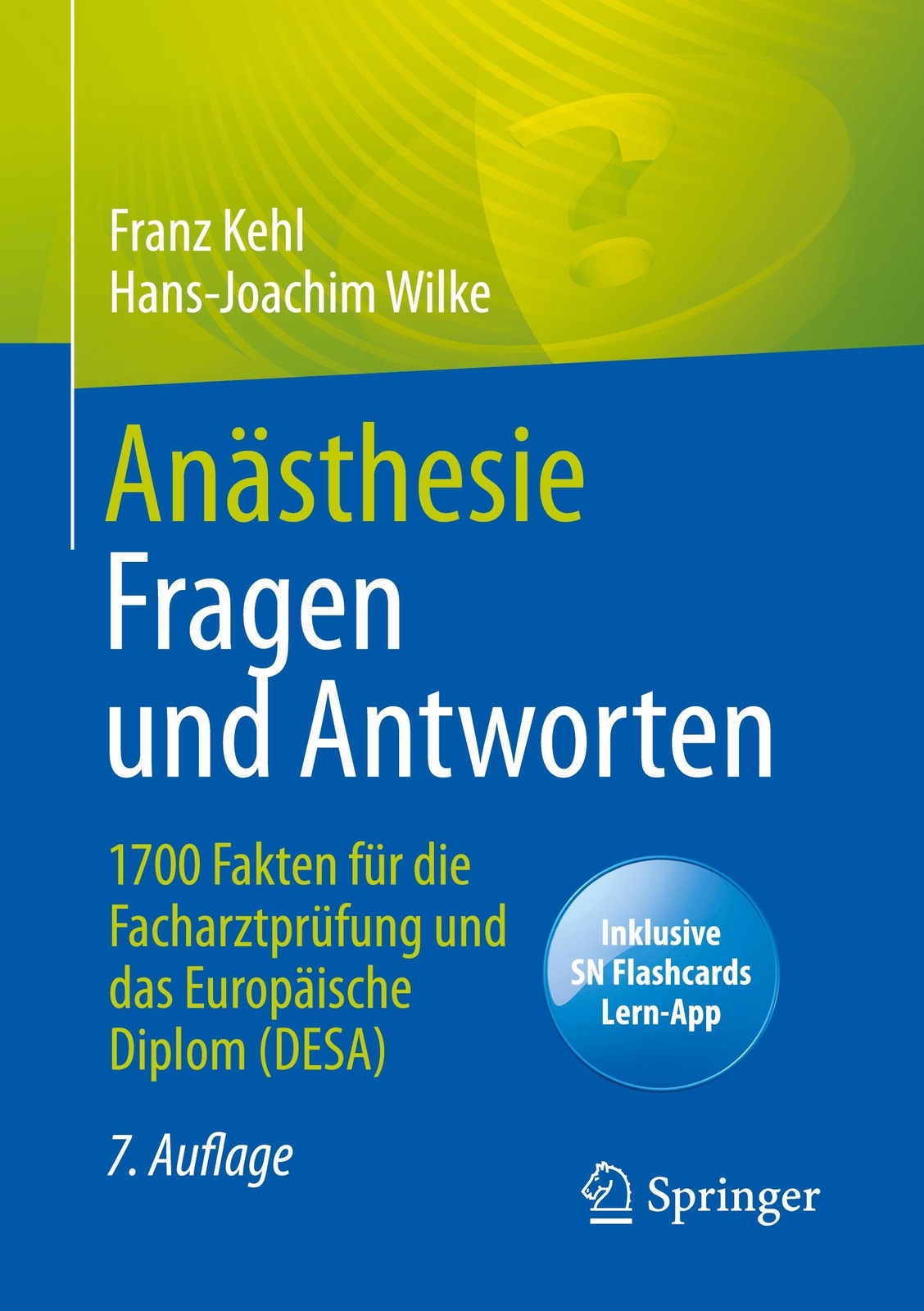 Thumbnail - Anästhesie Fragen Und Antworten | Hans-joachim Wilke (u. A.) | Bundle