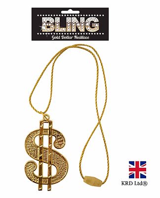 Gangster Rapper Bling Sequin Walking Cane - Fancy Dress Costume Accessory For Halloween & Parties