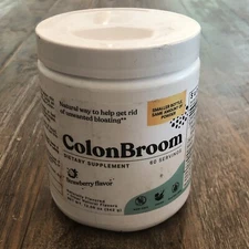 Colon Broom Husk Powder Cleanser Dietary Supplement Strawbery 60 Servings 342 G