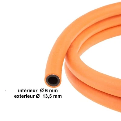 Flexible gaz butane propane vendu au mètre pour appareil professionnel 6/13,5 mm - Bild 1 von 2