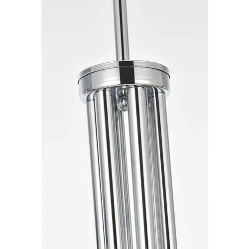 Chandelier Ceiling Light Fixture Farmhouse Chrome Foyer Living Dining Room 30" - Picture 8 of 9