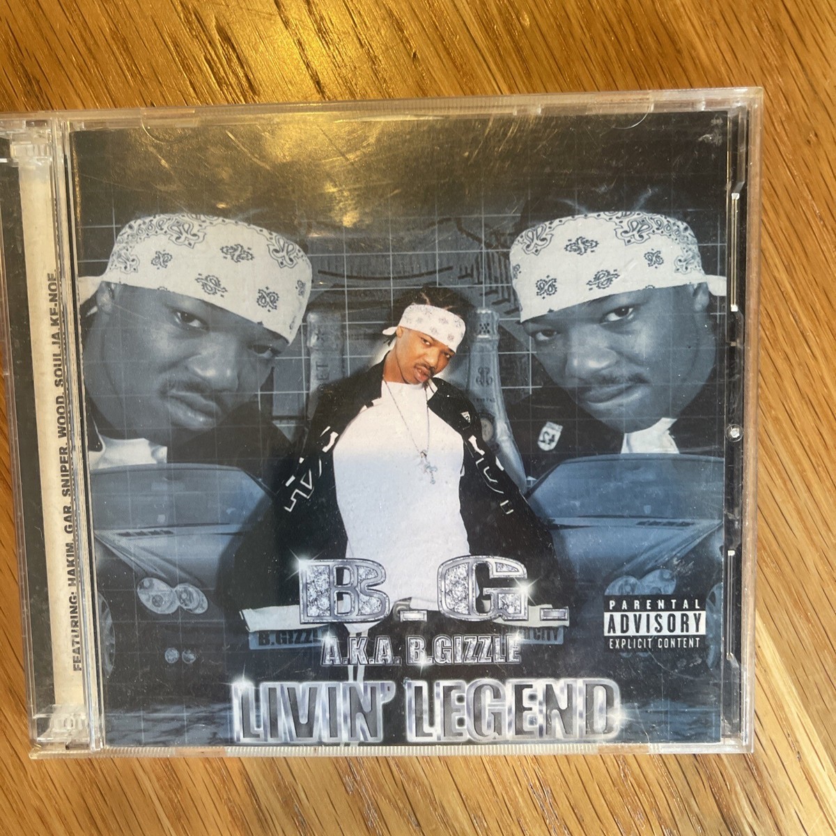 Livin' Legend by B.G. 2 Double CD Southern Rap OOP Cash Money
