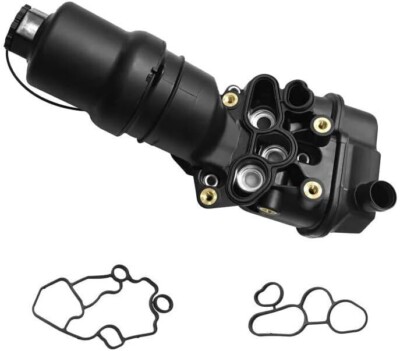 New Oil Filter Adapter W/Cooler & Filter Assembly Audi Passat Jetta Fast Ship