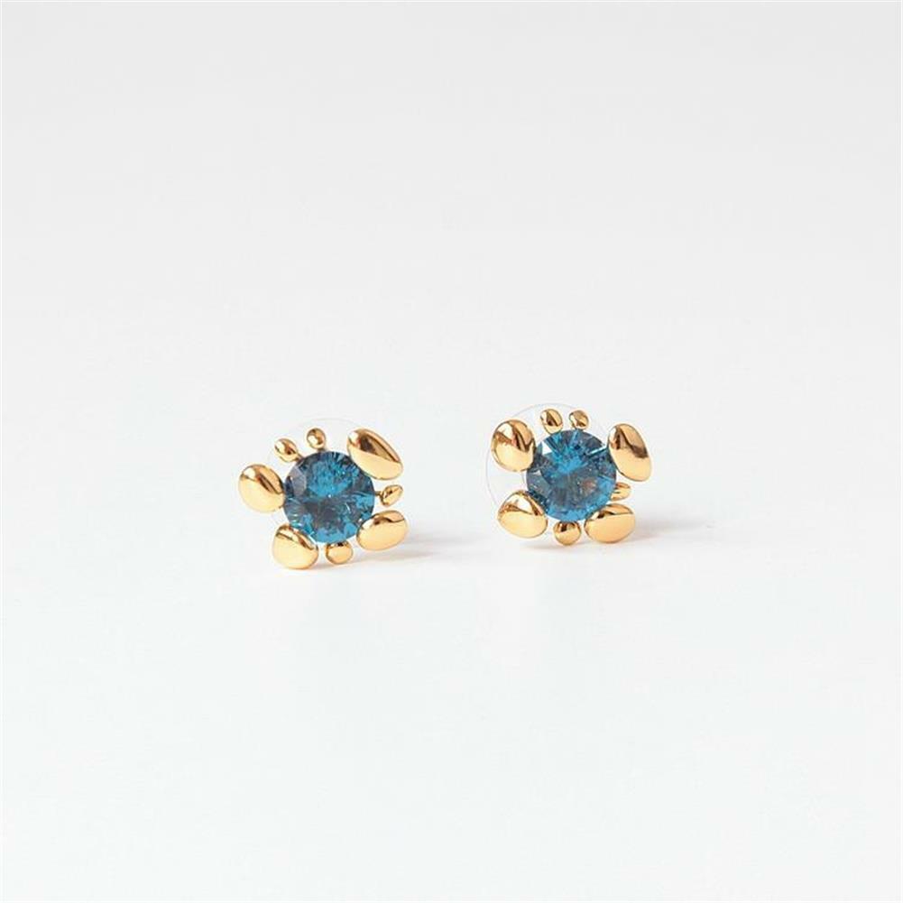 Kate Spade New York Forest Nouveau Stone Stud Earrings Blue | eBay