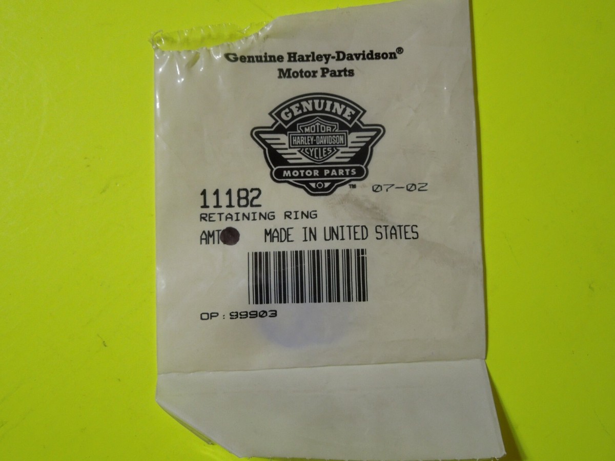 【えふ】 OEM Harley-Davidson 11182 Retaining Ring NOS for sale online