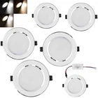 LED Downlight 3W 5W 7W 9W 12W 15W 18W LED Ceiling Recessed 12 Volt Lamp Light