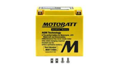 Premium Motobatt AGM Batterie für Ducati Multistrada 1200 S Touring ABS 2014