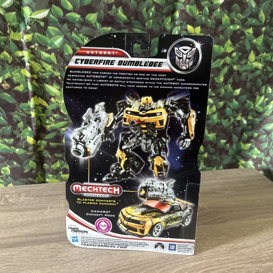 Transformers 2011 Dark of the Moon MechTech CYBERFIRE BUMBLEBEE - Image 3 of 4