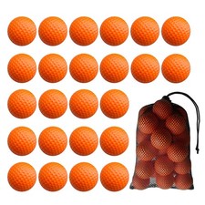 24 Pack Foam Golf Practice Balls,Practice Golf Balls for Backyard,Realistic F...