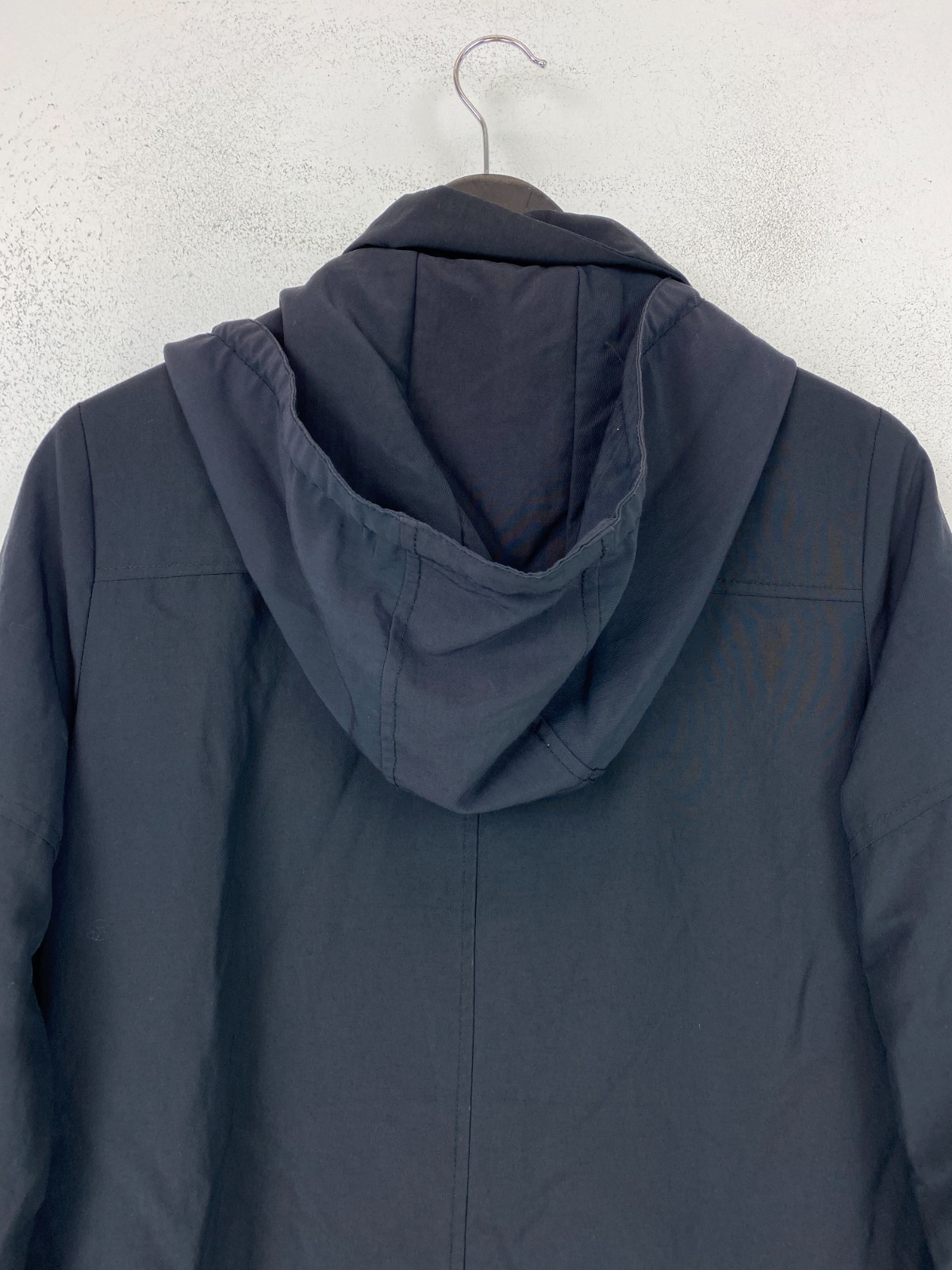 Fat Face Black Solid Jacket Parka Zip Drawstring … - image 12