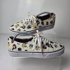 VANS Off The Wall Marvel x Avengers Marvel Comic low sneaker lace up UK7.5