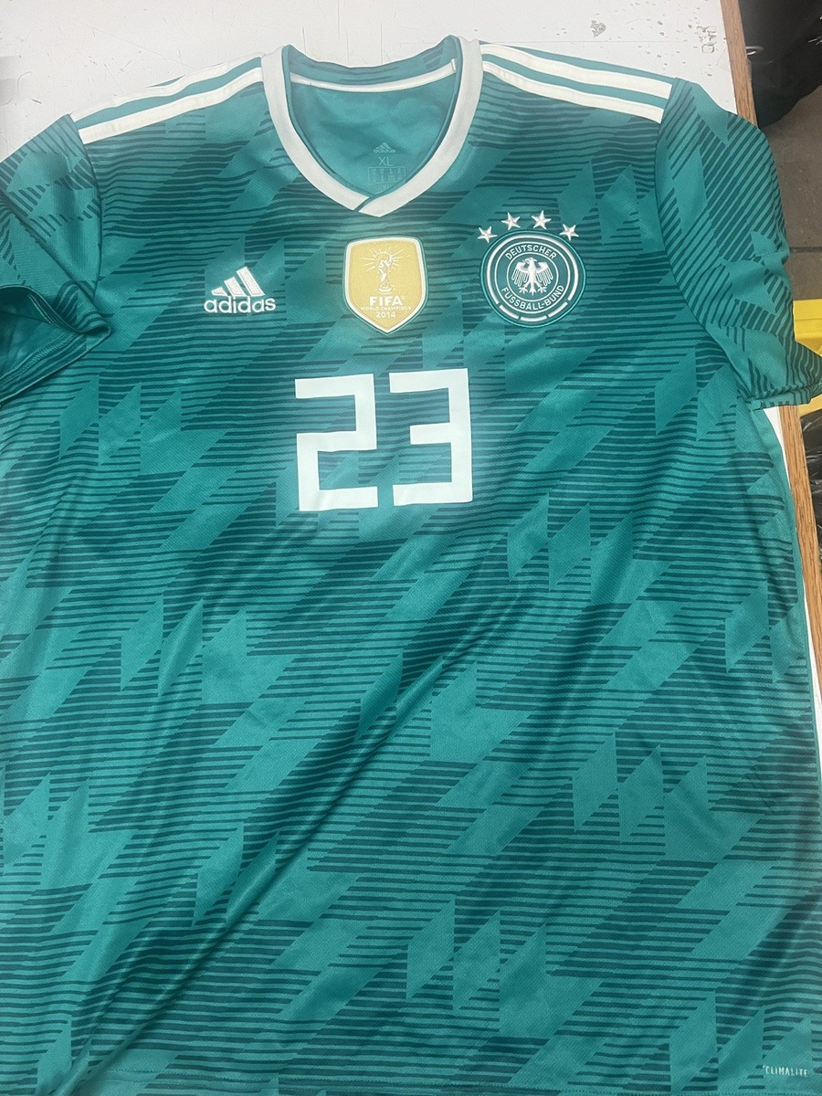 Adidas Germany Authentic 2018 Away Soccer Jersey FIFA World Cup