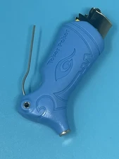 Toker Poker Lighter Sleeve Smoking Tool  CLIPPER STYLE  ~ LIGHT BLUE ~