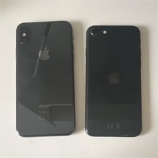 Apple Lotto 2x iPhone smartphone colore nero, uno con vetro rotto