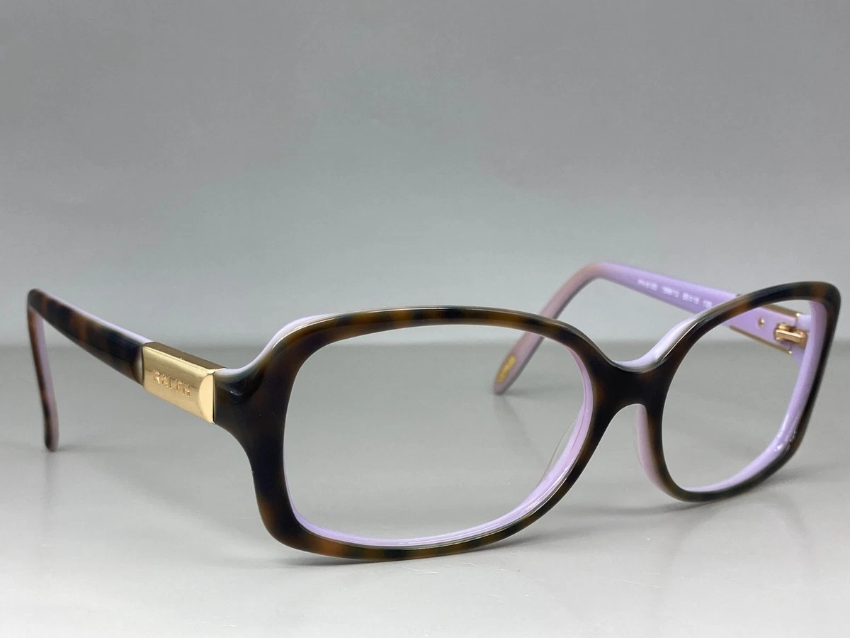 NEW Ladies Y2K Polo Ralph Lauren Square Sunglasses RA5141 Tortoise & Plaid 57/15 Ralph Lauren RA5077 715/14 NO LENSES Tortoise Purple  main image 2