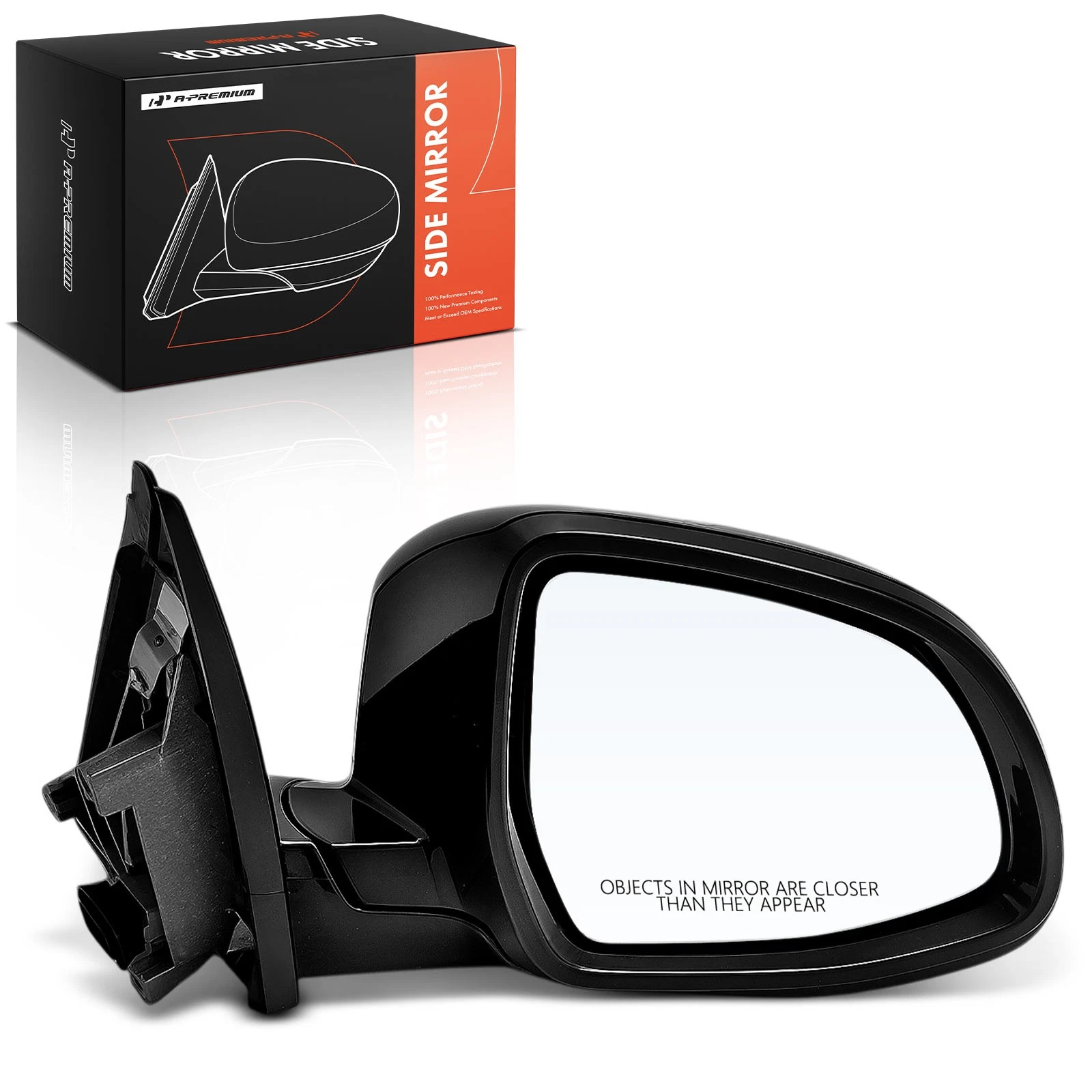 A-Premium Passenger Power Mirror w/ Power Fold Signal Light for BMW X3 2018-2024