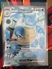 Pokémon TCG Blastoise EX Holo Ultra Rare Card Scarlet VIOLET-151, 184/165