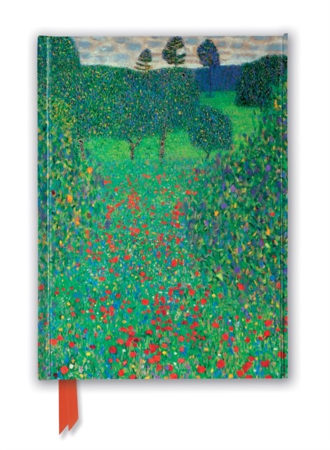 Gustav Klimt: Poppy Field (Foiled Journal) by Flame Tree Studio NOTEBOOK