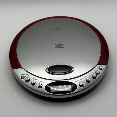 DURABRAND Pink Compact CD Player Model CD-566 Tested & Working