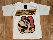 Vintage Nintendo Power Super Mario Bros NES Rare Youth Size 3 Shirt 1988 EUC