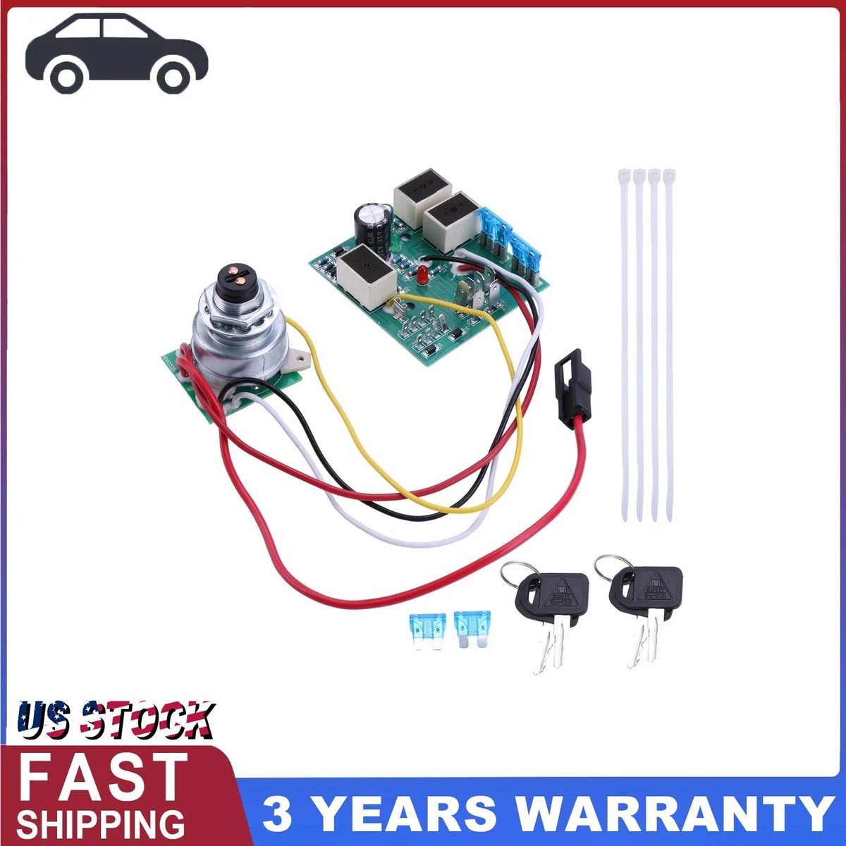 Interruptor Para Cortacésped - 4 Posiciones (Universal