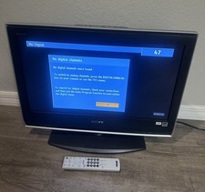 Sony Bravia 26" KDL-26S2010 Vintage Gaming Digital LCD TV with remote Works