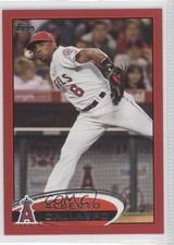 2012 Topps Target Red Border Alberto Callaspo #189 0a1